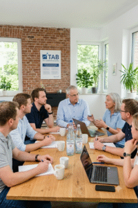 Vertraut und vertraulich: Die Unternehmerrunde. Unternehmerrunde mit Ronald Weber